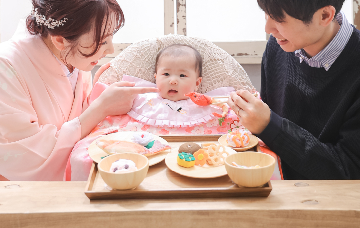 お宮参り・百日祝い